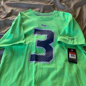 Nike Seattle Seahawks Russell Wilson Shirt NEW